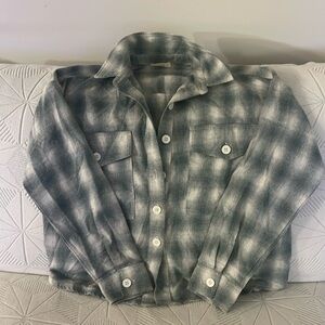 Plaid button up - Size small - Brand: Miss Love